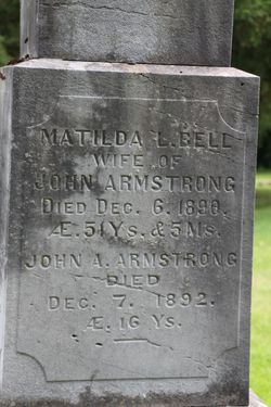 Matilda L. <I>Bell</I> Armstrong 