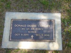 Donald Duane Condiff 