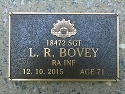 Sgt. Laurence Roy Bovey 