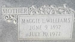 Maggie L. <I>Williams</I> Davis 