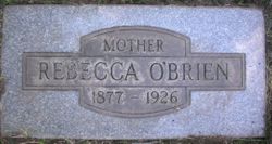 Rebecca Katherine <I>Graftema</I> O'Brien 
