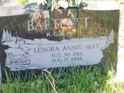 Lenora Annie May <I>Vokey</I> Bartlett 