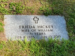 Frieda M. <I>Bowers</I> Hickey 