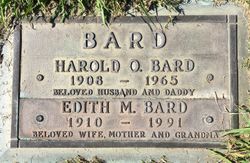 Edith Marguerite <I>Sten</I> Bard 