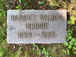 Harriet <I>Wilder</I> Moore 