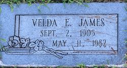 Velda Ernestine <I>Bradley</I> James 