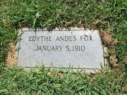 Edythe <I>Andes</I> Fox 