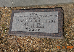 Renee <I>Goode</I> Rigby 