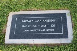 Barbara Jean “Bobby” <I>Butler</I> Anderson 