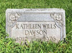 Kathleen Grace <I>Wills</I> Dawson 