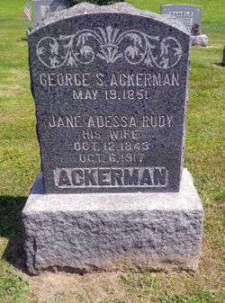 Jane Alessa <I>Rudy</I> Ackerman 