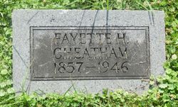 Fayette Henry Cheatham 
