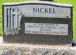 Marion E. <I>Willison</I> Nickel 