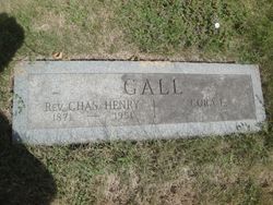 Rev Charles Henry Gall 