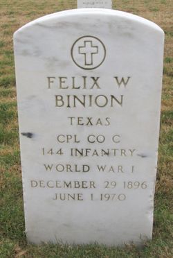 Felix Warren Binion 