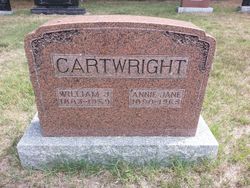 Annie Jane Cartwright 
