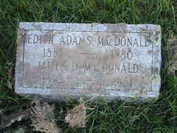 Edith Louise <I>Adams</I> MacDonald 