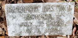 Davenport Hastings Bonner 