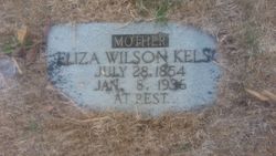 Eliza Adeline <I>Wilson</I> Kelso 