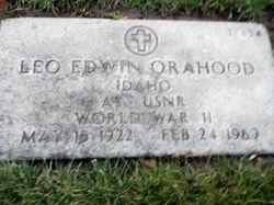 Leo Edwin Orahood 