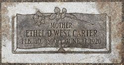 Ethel Demerry <I>West</I> Carter 
