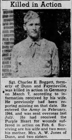 Sgt Charles Edwin Baggett 