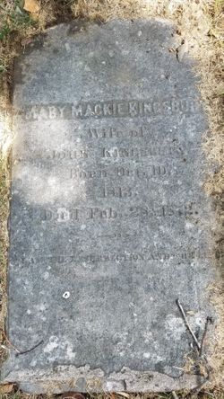 Mary Mackie <I>Burgess</I> Kingsbury 