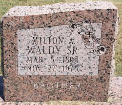 Milton Albert Waldy Sr.