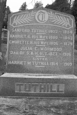 Julia E. <I>Tuthill</I> Wormood 