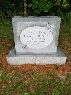 Janice Faye <I>Glass</I> Jones 