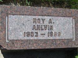 Roy Arthur Ahlvin 
