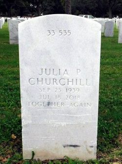 Julia Patricia “Pat” <I>Janey</I> Churchill-Farrar 