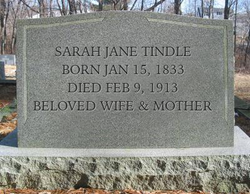 Sarah Jane <I>James</I> Tindle 