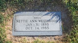 Nettie Ann <I>Hill</I> Westbrook 