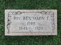 Rev Benjamin Franklin Orr 