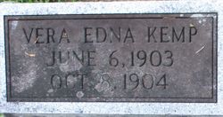 Vera Edna Kemp 