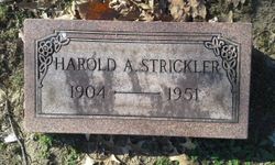 Harold August Strickler 