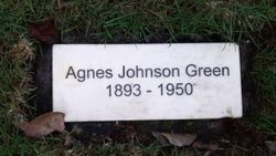 Agnes V. <I>Jonson</I> Green 