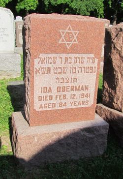 Ida <I>Zwibelman</I> Oberman 