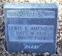 Lewis Edher Amend Jr.