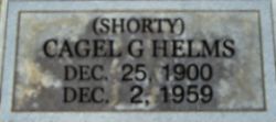 Cagel G. “Shorty” Helms 