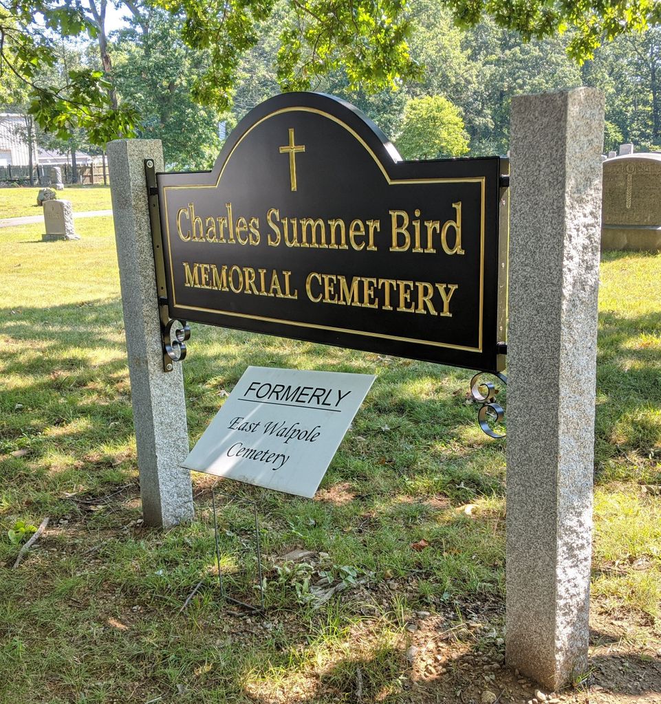 Charles Sumner Bird Memorial Cemetery