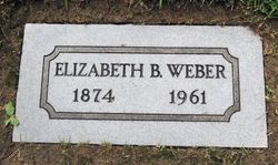 Elizabeth <I>Berklein</I> Weber 