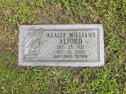 Azalee <I>Williams</I> Alford 