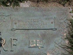 Bessie I <I>Dwyer</I> Scherf 