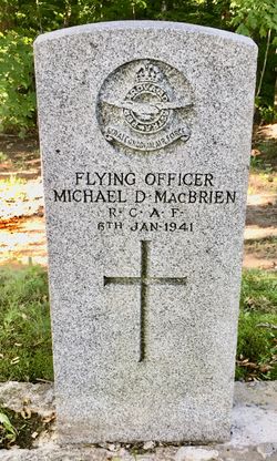 Flying Officer Michael Desmond MacBrien 