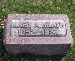 Mary Augusta <I>Hanchett</I> Heath 