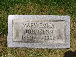 Mary Emma <I>Boos</I> Johnston 