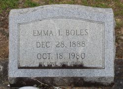 Emma L <I>Ivy</I> Boles 