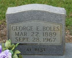 George E Boles 
